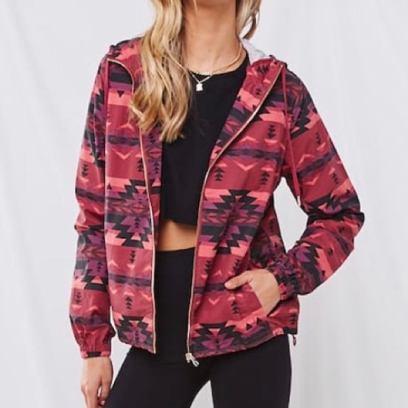 Forever 21 Jackets & Blazers - NWT geo print jacket